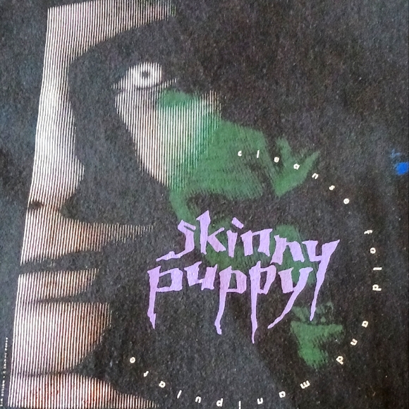 Vintage Rare Original Skinny Puppy t shirt 1992. - Picture 2 of 6